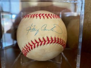 Mets Hall Of Famer Gary Carter Signed Baseball