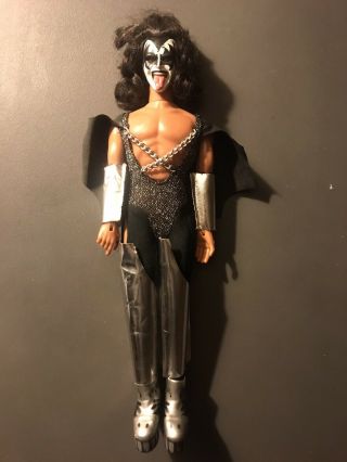 Vintage Aucoin Kiss Gene Simmons Mego Doll 1977/1978 Rock And Roll Memorabilia