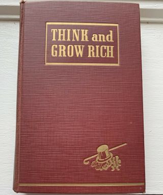 THINK AND GROW RICH BY NAPOLEON HILL - 1937 1st EDITION 1st PRINTING w ORDER FORM 2