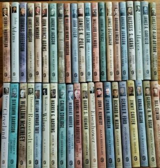 Times Books The American Presidents Series Complete 42 Book Set