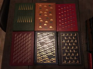 Easton Press Leather.  Complete 19 Vol Set Of Ernest Hemingway 2