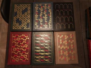 Easton Press Leather.  Complete 19 Vol Set Of Ernest Hemingway 3