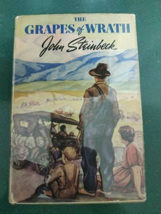 John Steinbeck The Grapes Of Wrath First Edition/first Printing