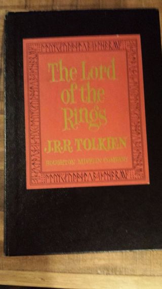 The Lord Of The Rings - Boxed Set (3) By J.  R.  R.  Tolkien / 1st Printing,  2nd Ed.