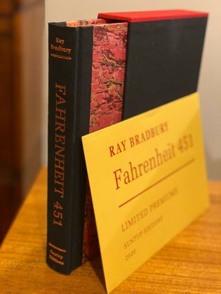 Fahrenheit 451 By Ray Bradbury (suntup Editions) Signed/limited Edition Oop
