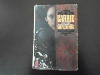 Carrie Signed By Stephen King On 5/24/74 First Edition 1st Printing P6 $5.  95 Dj