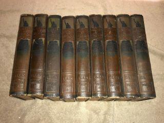 1918 Library Of American History 9 Volumes Edition Deluxe By Edward S Ellis