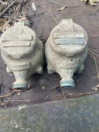 2 Vintage Sensus Water Meter