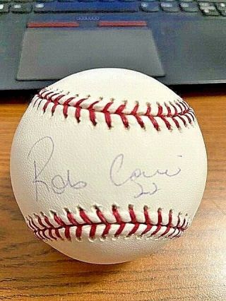 Robinson Cano Signed Autographed Oml Baseball Mets,  Yankees,  Mariners