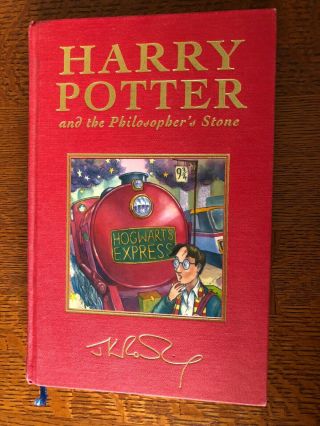 Harry Potter And The Philosopher’s Stone Uk Deluxe Jk Rowling 1st Edition/print