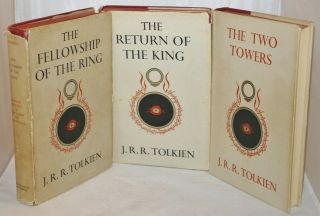 Tolkien Lord Of The Rings 3 Volume Set 7th,  7th And 3rd Impressions