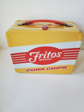Vintage 1975 Fritos Corn Chips Metal Lunchbox
