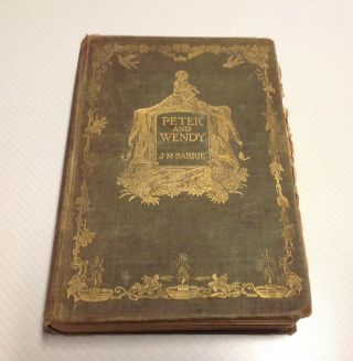 Peter And Wendy By James Matthew Barrie 1911 First Edition Peter Pan Rare