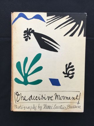 Henri Cartier Bresson The Decisive Moment First Edition 1952 With Captions Book