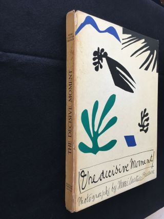 Henri Cartier Bresson The Decisive Moment first edition 1952 with captions book 2