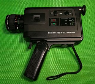 Vintage Chinon 60 R Xl Direct Sound 8 Movie Camera