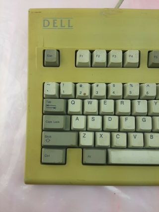 Vintage Dell Old Logo AT101 Mechanical Keyboard GYUM97SK Parts 3