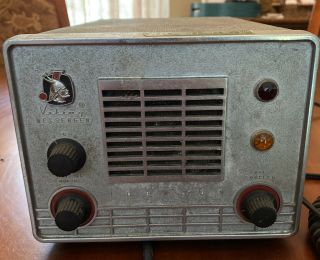 Vintage Johnson Viking Messenger Cb Radio W/astatic D - 104 Microphone Parts Only