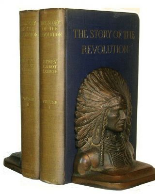 1898 Revolutionary War American Revolution Military George Washington 2 - Vol Set