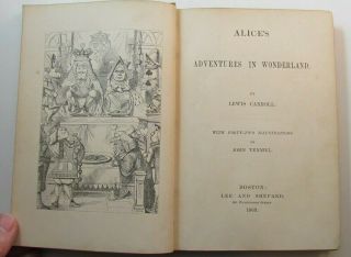 1869 Lewis Carroll Alice 