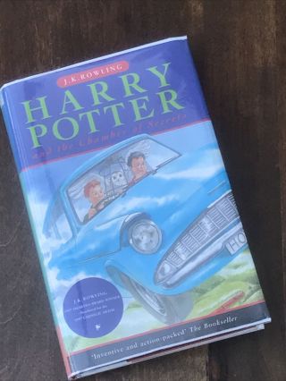 First Edition 3rd Print Harry Potter The Chamber Of Secrets 1st Rare Age Error
