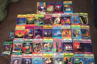 38 Vintage Goosebumps Books R.  L.  Stine Kids,  Ya,  Choose Your Own,  2 Cassettes
