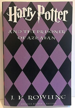 Harry Potter Prisoner Azkaban Advance Reader 