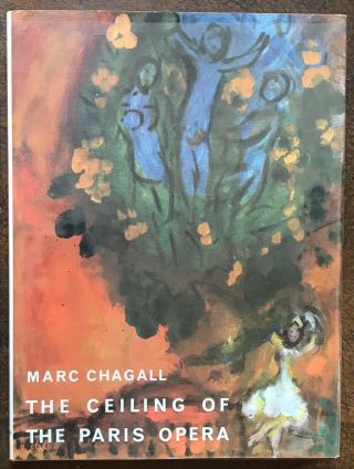 Marc Chagall Ceiling Of The Paris Opera 1968 Lithograph Praeger Hcdj