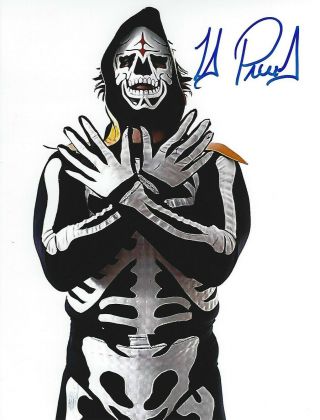 La Parka Signed 8x10 Photo Aaa Lucha Libre Pro Wrestling Star Picture Autograph