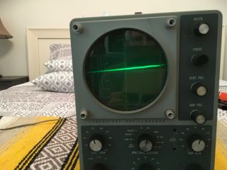 Vintage Heathkit Laboratory Oscilloscope Model 10 - 12