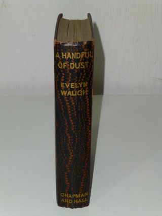 1st Print A Handful Of Dust Evelyn Waugh Chapman & Hall 1934 UK HB Scoop 3