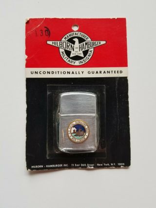 Vintage Military Cigarette Lighter,  Us Navy Submarine Base London,  Ct