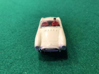 Vintage Aurora T - Jet Ho Scale Slot Car White Ac Cobra