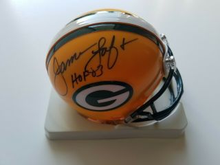 James Lofton Autographed Signed Green Bay Packers Mini Helmet Jsa