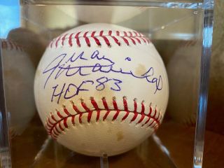Giants Hall Of Famer Juan Marichal Signed Baseball With Hof 83 - Psa/dna