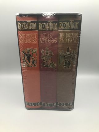 Byzantium - Three Volume Set By John Julian Norwich (folio Society, )