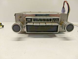 Vintage Lear Jet Stereo Radio Model A - 80 Quadeo 8,  Car Am/fm 8 Track Player