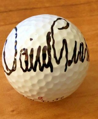 David Graham Signed Golf Ball W/coa In Person Autograph