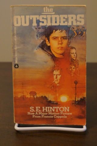 Vintage The Outsiders By S.  E.  Hinton Dell Laurel - Leaf Paperback July 1983