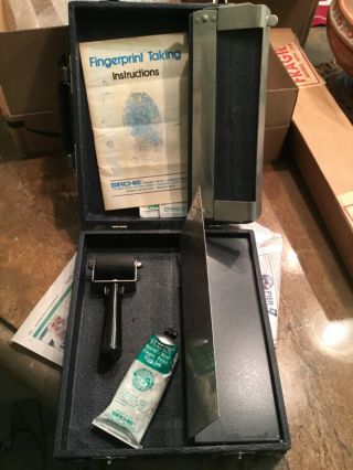 Vintage Sirchie Police Fingerprint Kit
