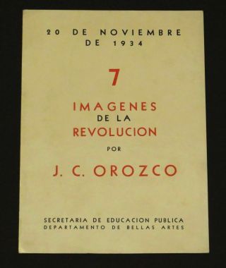 Inscribed Jose Clemente Orozco Mexico 1934 Mexican Art Illustration 7 Imagenes