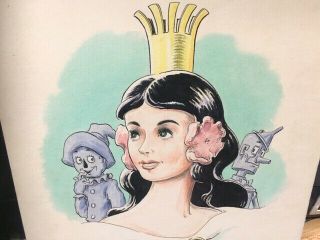 The Wizard Of Oz Dick Martin Art Princess Ozma Drawing