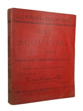 Aids To Scouting For N.  - C.  Os.  & Men By R.  S.  S.  Baden - Powell 1909 Softcover