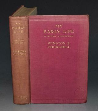 Winston S Churchill My Early Life A Roving Commission Illustrated Maps 1930 1st