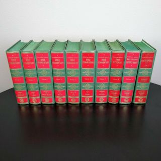 Complete Seventh - Day Adventist Bible Commentary 10 Volume Sda Book Set 1953 - 1976