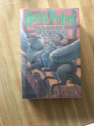 Jk Rowling Signed Harry Potter And The Prisoner Of Azkaban 1st Edition Usa 1999