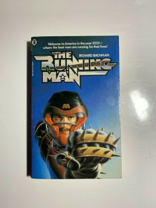 The Running Man By Richard Bachman (stephen King) Uk 1st Edition Paperback Vgc