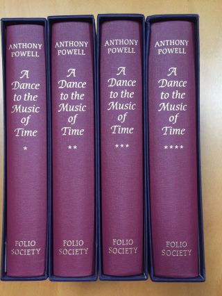 A Dance To The Music Of Time Powell 4 Vols Folio Society Fine Unread
