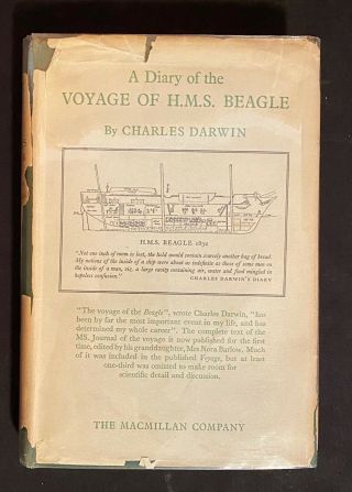 Darwin,  Voyage Of H.  M.  S Beagle,  1st Pub The Voyage,  Ed Nora Barlow,  Grandaughter