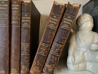 Encyclopedia Britannica 11th ed vintage collectible 3